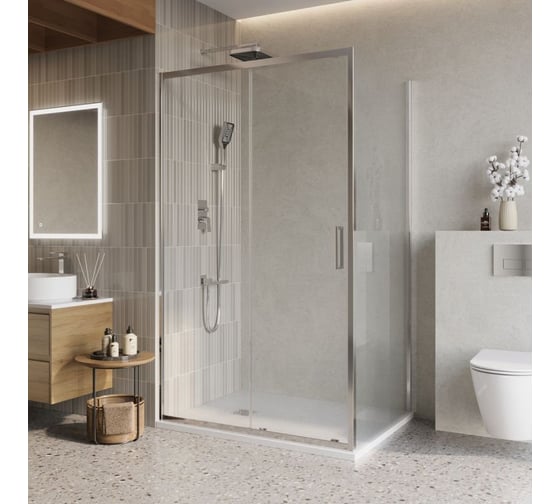 Изображение товара Душевой уголок BelBagno LUCE-AH-1-120/90-C-Cr