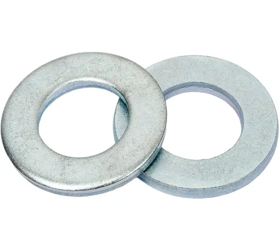 Изображение товара Шайба плоская DIN 125, цинк, М12, 1 кг в упаковке STEELREX 0228012000PP00000112