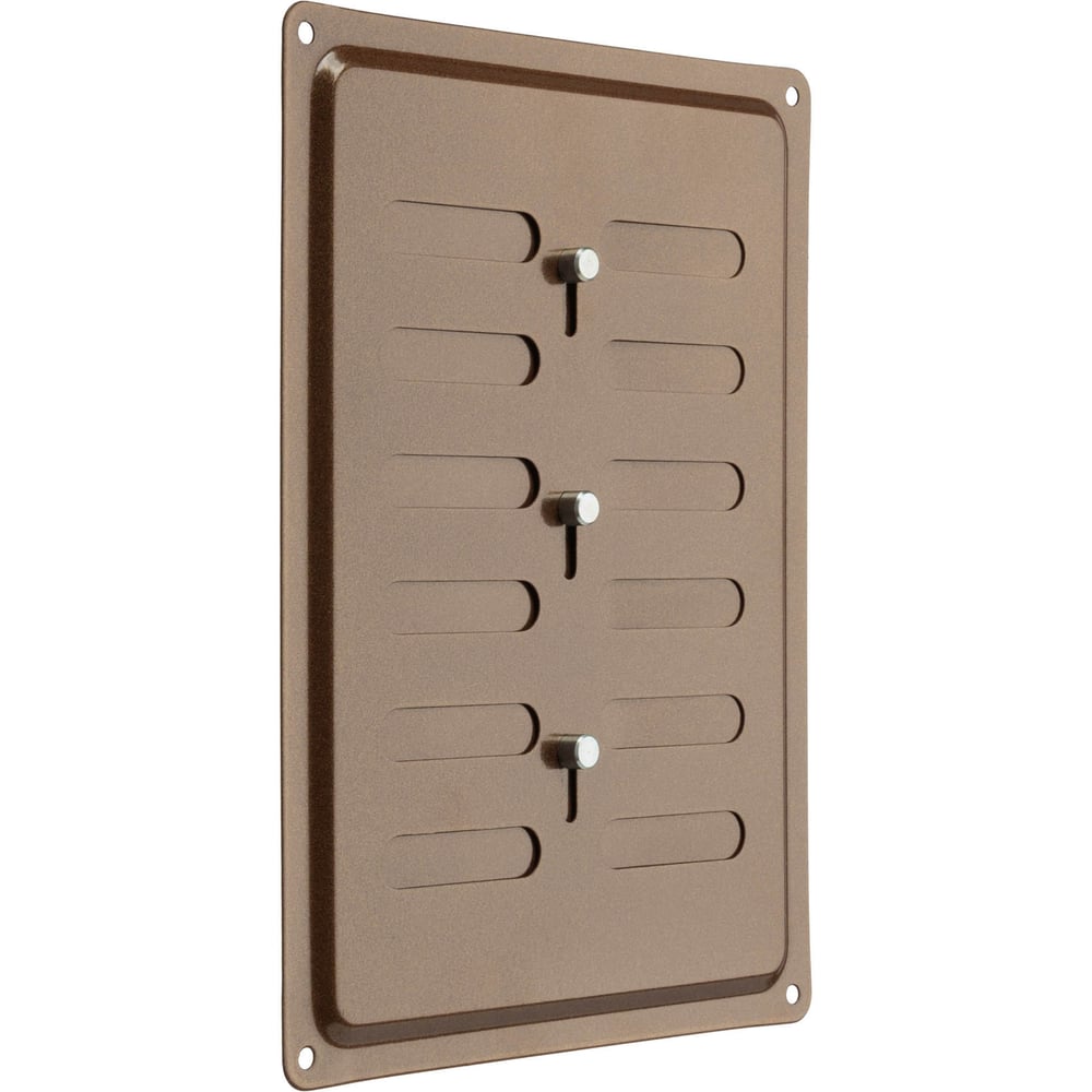 Изображение товара Решетка вентиляционная DOMART 150х200 коричневый металлик