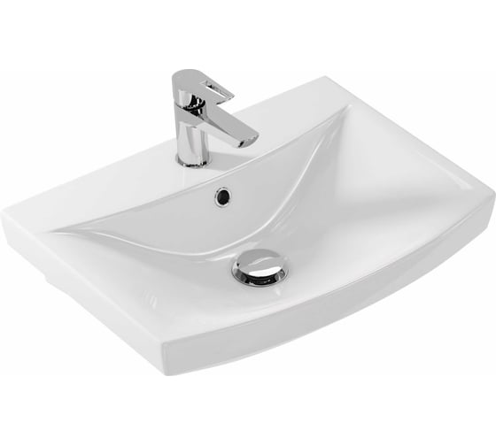 Изображение товара Умывальник Cersanit с 1 отверстием CARINA 55 S-UM-CAR55/1-w