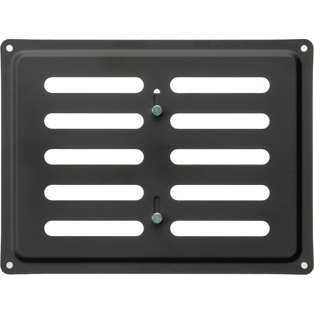 Изображение товара Решетка вентиляционная DOMART 200х150 черный Регулируемая