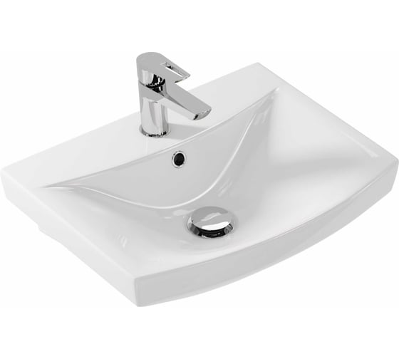 Изображение товара Умывальник Cersanit с 1 отверстием CARINA 50 S-UM-CAR50/1-w