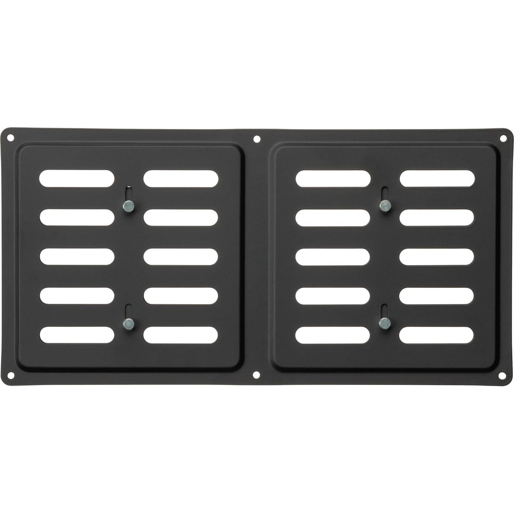 Изображение товара Решетка вентиляционная регулируемая DOMART 300х150 черный 4660046023577