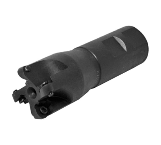 Изображение товара Фреза концевая Русский Инструмент 40 с механическим креплением круглых пластин, RD.. 1204 Z=4 ц/х Weldon=32 СОЖ AE400-R040.060.04.W32.C NOX ri.301.26