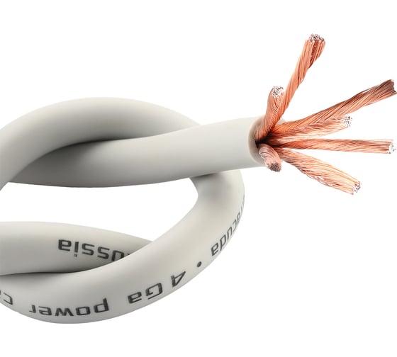 Изображение товара Кабель силовой DL AUDIO Barracuda Power Cable 4 Ga Gray