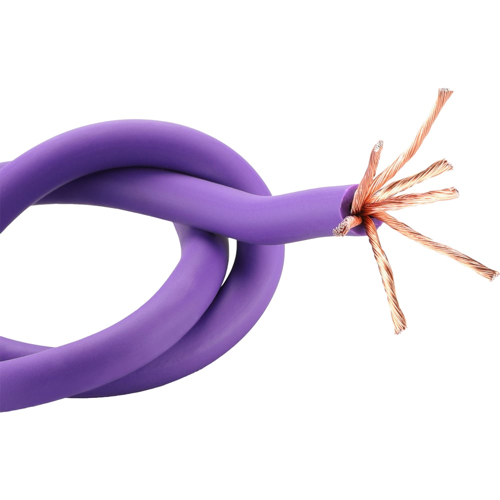 Изображение товара Кабель силовой DL AUDIO Barracuda Power Cable 8 Ga Purple