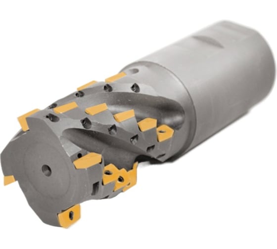 Изображение товара Фреза торцово-цилиндрическая Русский Инструмент 50x60x160 кукуруза с механическим креплением 4гр пластин, APKT 11T304 Z=4 ц/х Weldon 50 СОЖ AH290-R050.060.04.W50.C NOX ri. ri.300.176