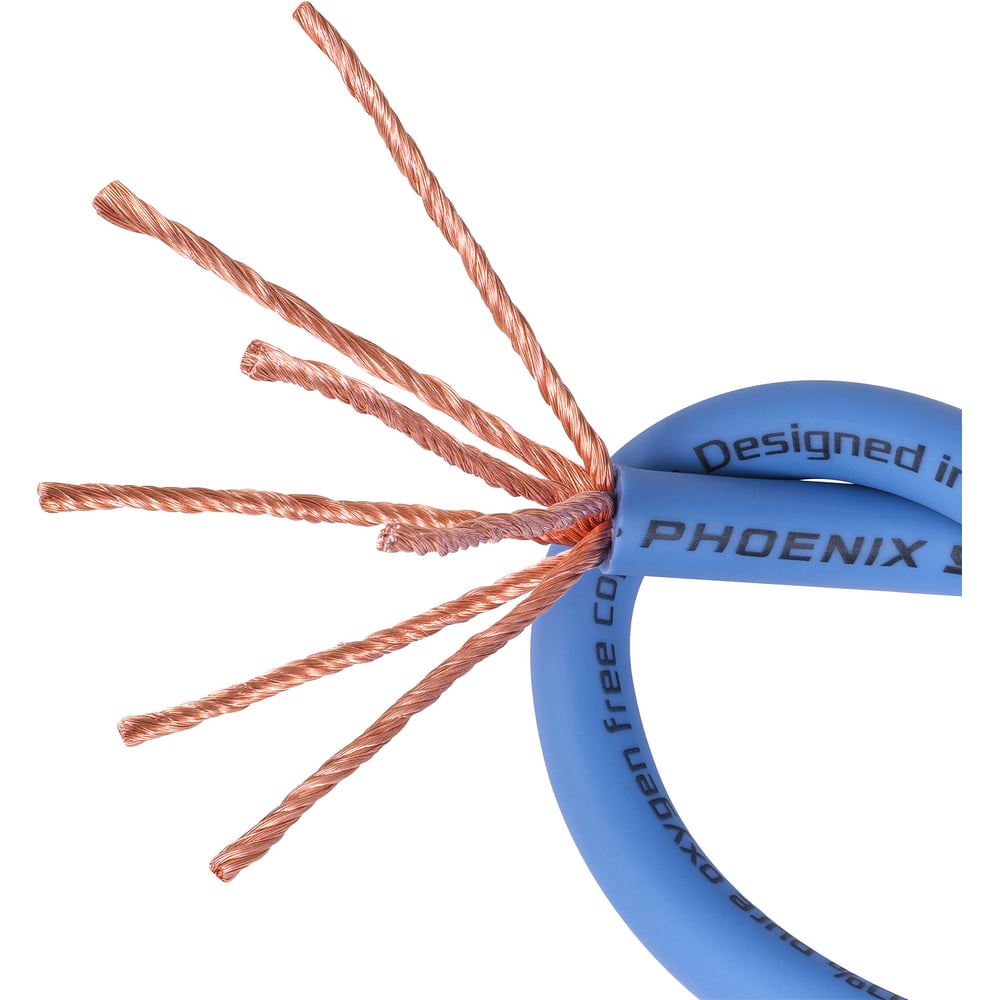Изображение товара Кабель силовой DL AUDIO Phoenix Sport Power Cable 4 Ga Blue
