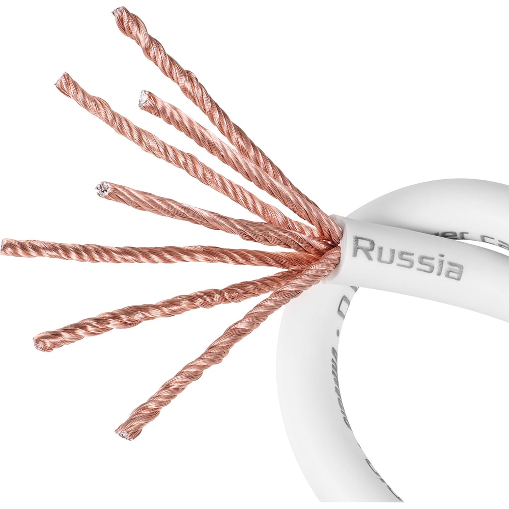 Изображение товара Кабель силовой DL AUDIO Piranha Power Cable 0 Ga White