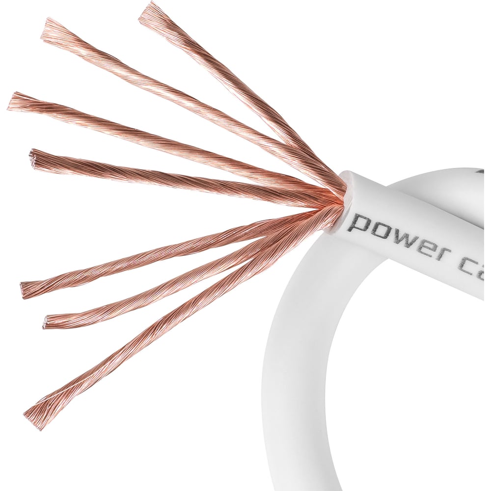 Изображение товара Кабель силовой DL AUDIO Piranha Power Cable 4 Ga White