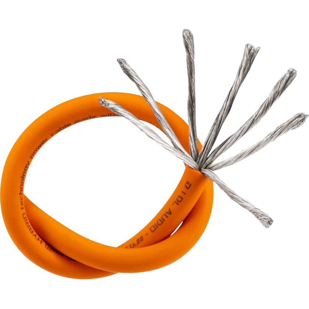 Изображение товара Кабель силовой DL AUDIO Raven Power Cable 4 Ga Orange