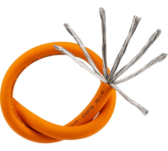 Изображение товара Кабель силовой DL AUDIO Raven Power Cable 4 Ga Orange