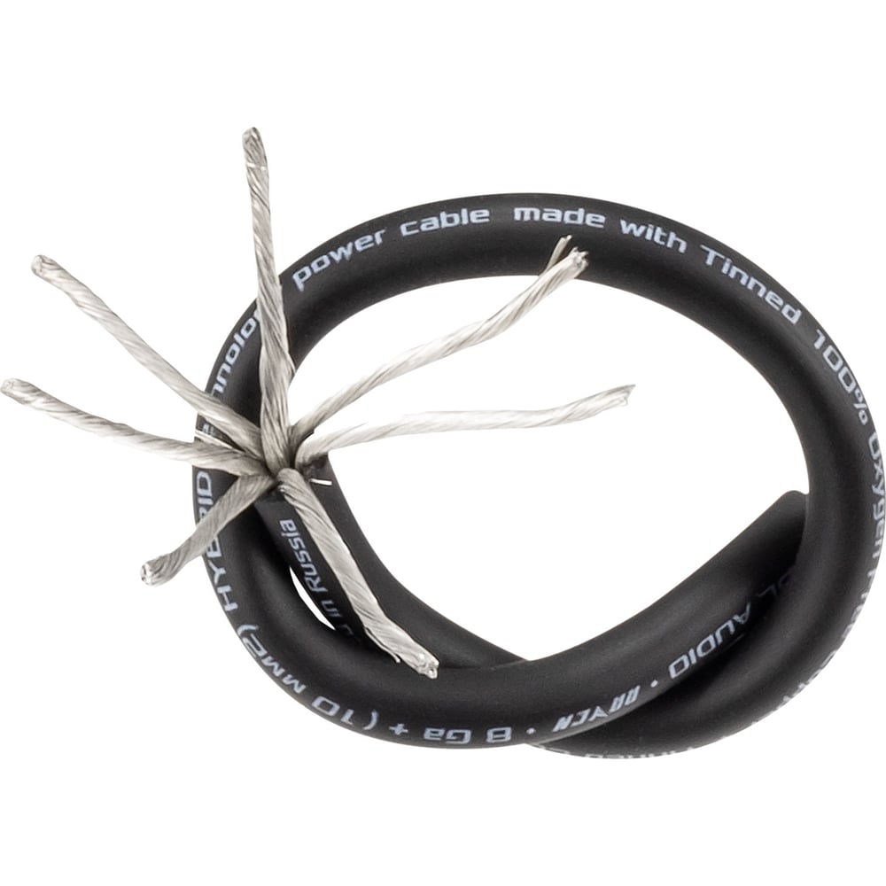 Изображение товара Кабель силовой DL AUDIO Raven Power Cable 8 Ga Black