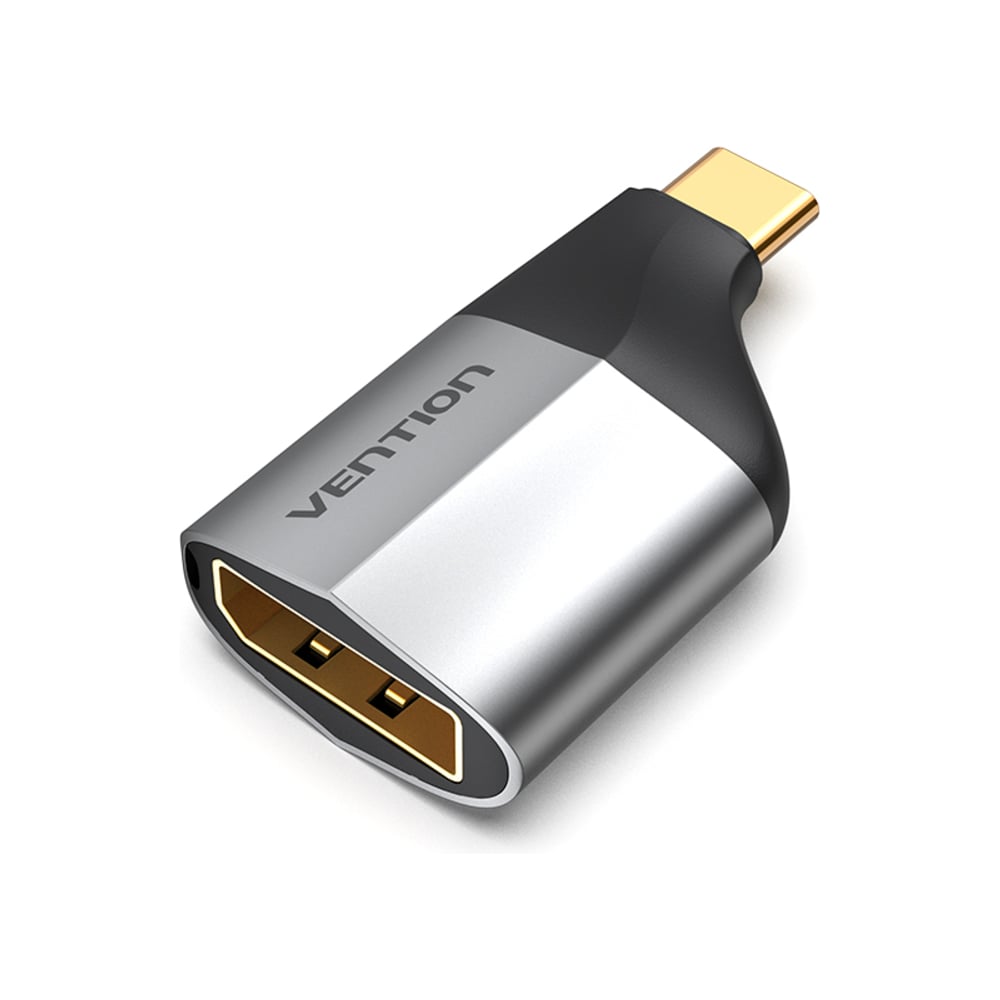 Изображение товара Адаптер-переходник VENTION USB CM > DP F серый TCCH0