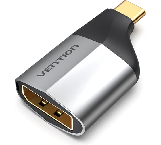 Изображение товара Адаптер-переходник VENTION USB CM > DP F серый TCCH0