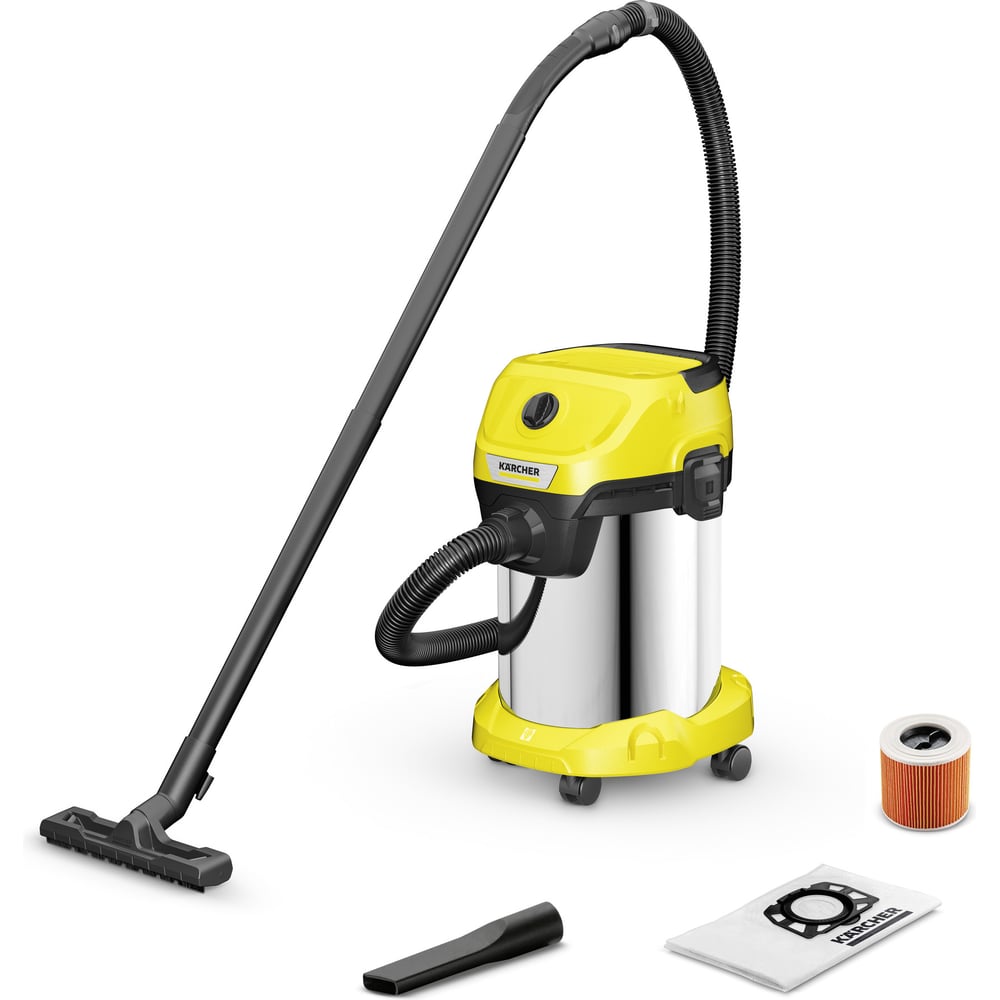 Изображение товара Пылесос хозяйственный Karcher WD 3 S V-19/4/20 (YSY) 19 л