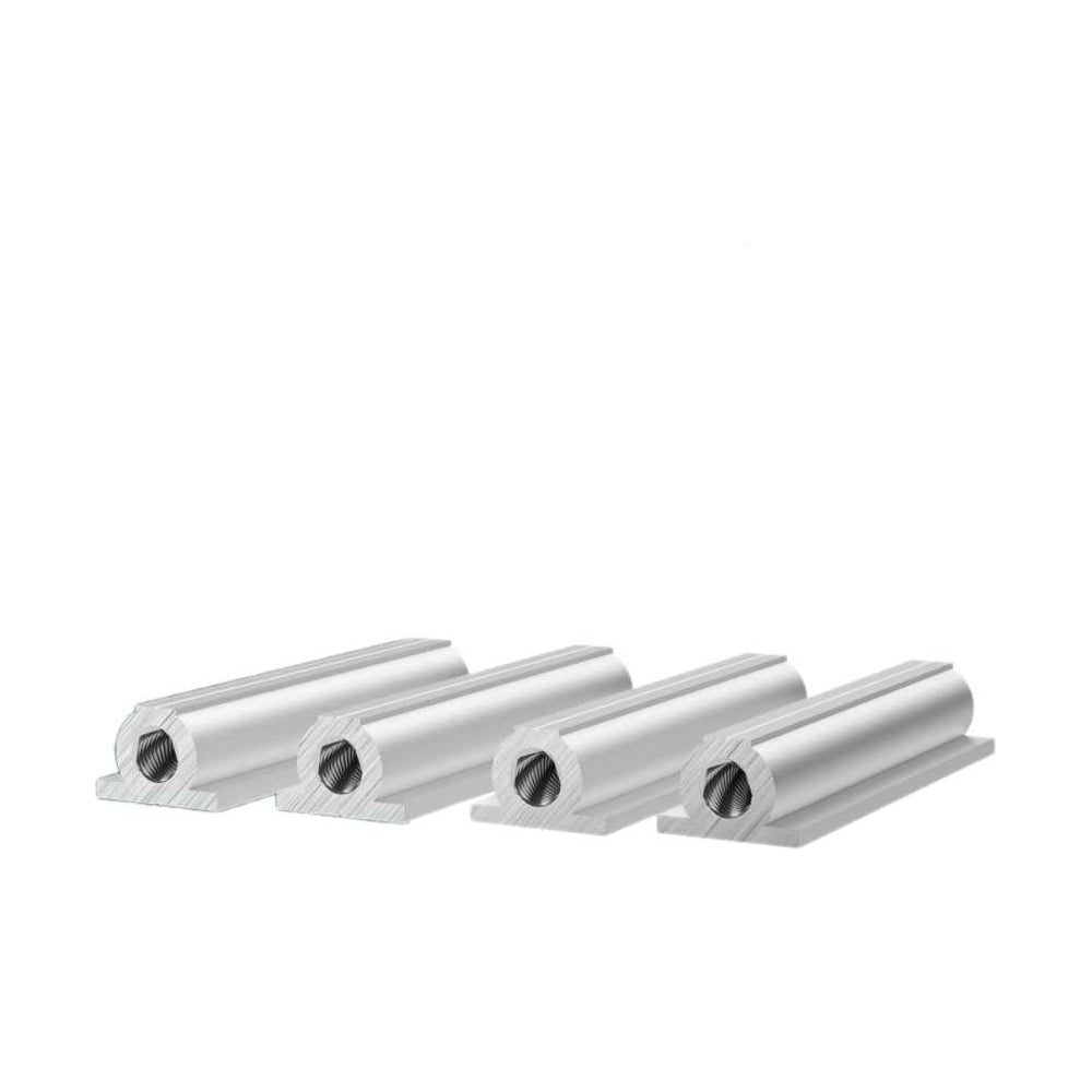 Изображение товара Закладная втулка Диал 70мм, под шпильку с резьбой М8, для перегородок под ДСП 16мм, 4 штуки в комплекте 4687207557917