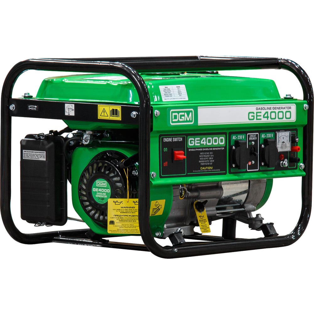 Изображение товара Электростанция DGM (генератор бензиновый) GE4000 ЦЗ-0588883530 Изображение товара Электростанция DGM (генератор бензиновый) GE4000 ЦЗ-0588883530