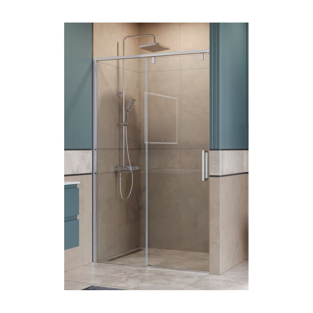 Изображение товара Душевая дверь BelBagno SOFT CLOSE-1-BF-1-140-C-Cr прозрачная