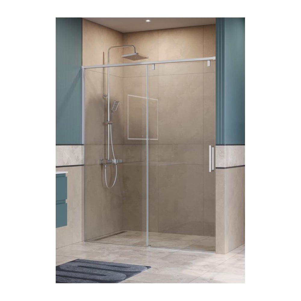 Изображение товара Душевая дверь с раздвижной конструкцией BelBagno SOFT CLOSE-1-BF-1-150-C-Cr Изображение товара Душевая дверь с раздвижной конструкцией BelBagno SOFT CLOSE-1-BF-1-150-C-Cr