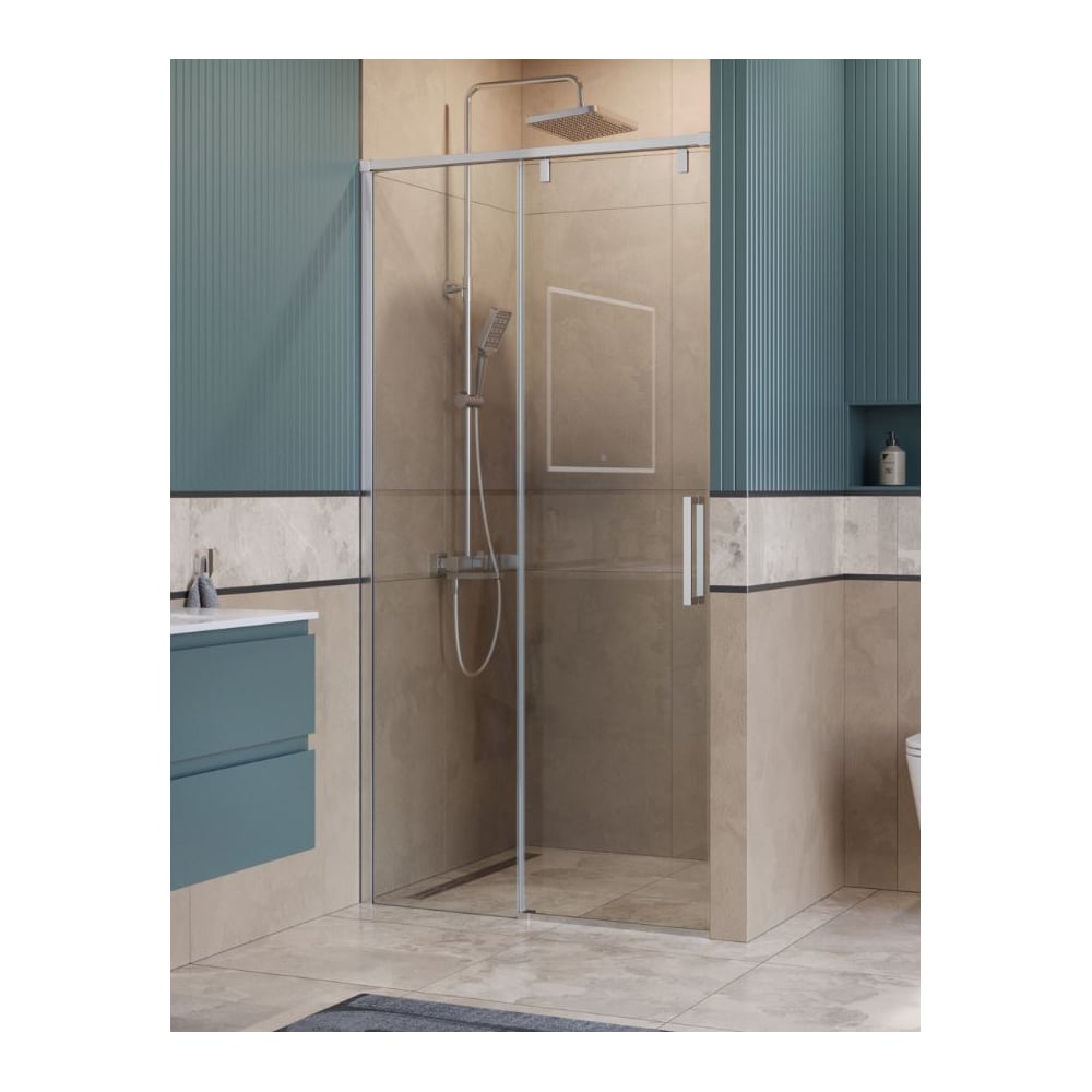 Душевая дверь BelBagno SOFT_CLOSE-1-BF-1-110-C-Cr