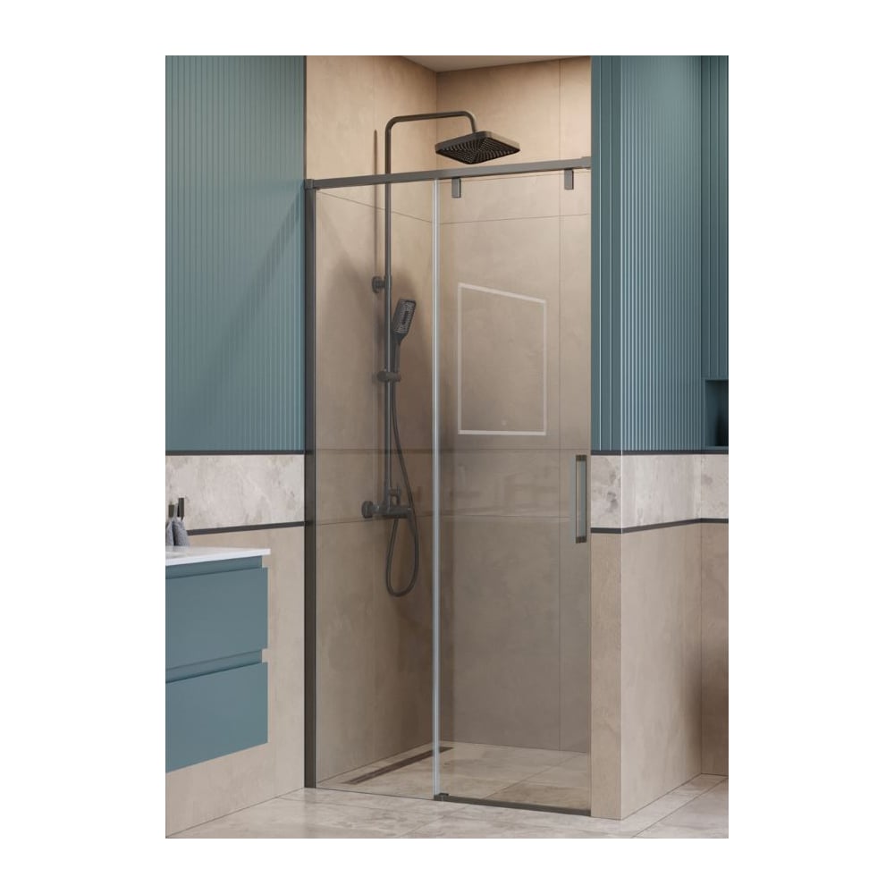 Душевая дверь BelBagno SOFT_CLOSE-1-BF-1-110-C-GM