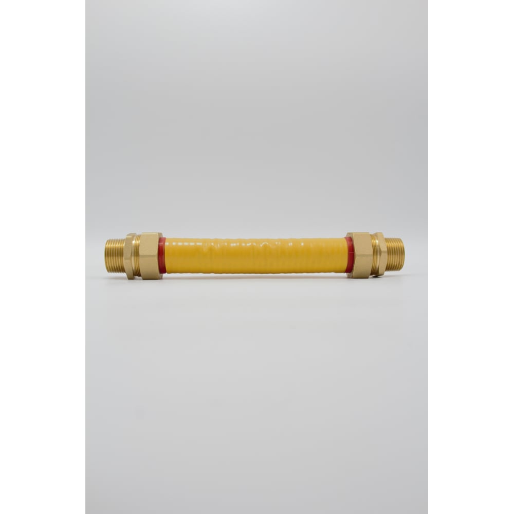 Изображение товара Подводка для газа Kofulso 3/4 дюйма с муфтами, 50 см (НР-НР) — KFG BCG/BCG — 20/500