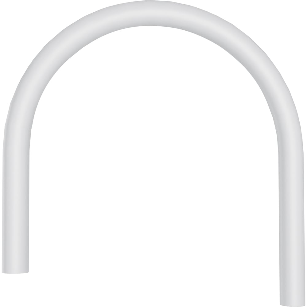 Изображение товара Гибкий излив Paulmark для смесителя 1/2" белый, 510 мм, поворотный