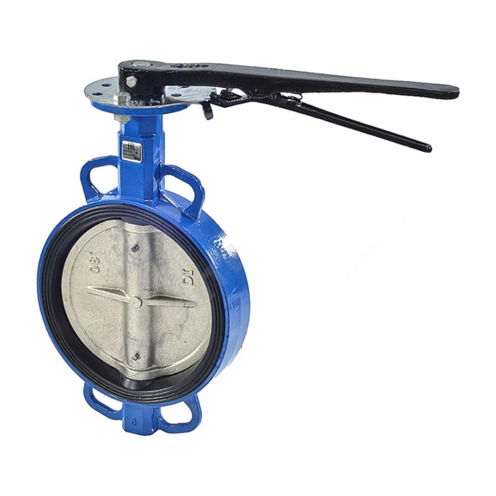 Изображение товара Затвор дисковый поворотный RUTEMPO чугун Ду 65 Ру16 межфл с рукояткой диск чугун манжета EPDM 107-3697