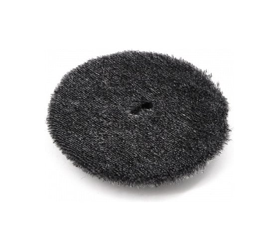 Изображение товара Полировальный круг из серого меха Shine systems 130 мм Gray Wool Pad SS531