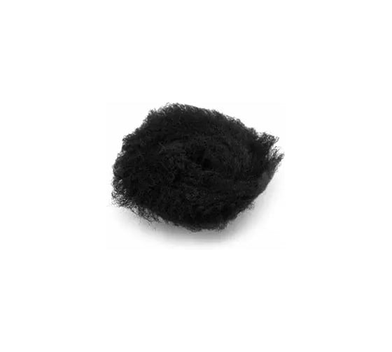 Изображение товара Полировальный круг из черного меха Shine systems 75 мм Black Wool Pad SS540