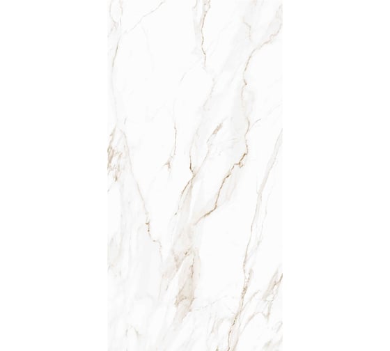 Изображение товара Керамический гранит глазурованный Gracia Ceramica Golden white PG 11 белый, 60х120, 1,44 м2/2 шт СК000045185