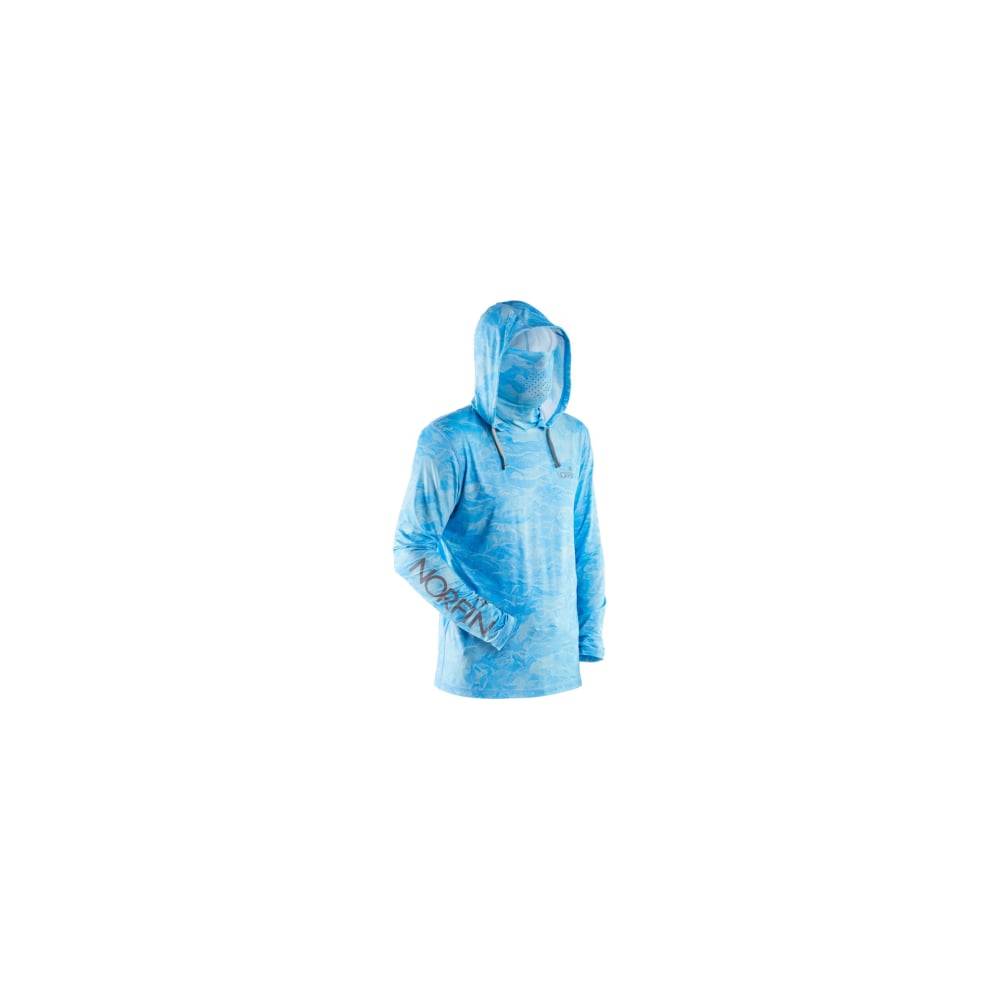 Джемпер NORFIN Norfin SUN PRO WAVES HOODIE BLUE 03 р.L 132403-L