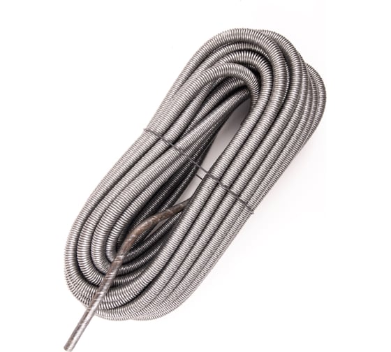 Изображение товара Трос сантехнический пружинный ДТРД d=6 мм. L=2,5 м. ТСК625