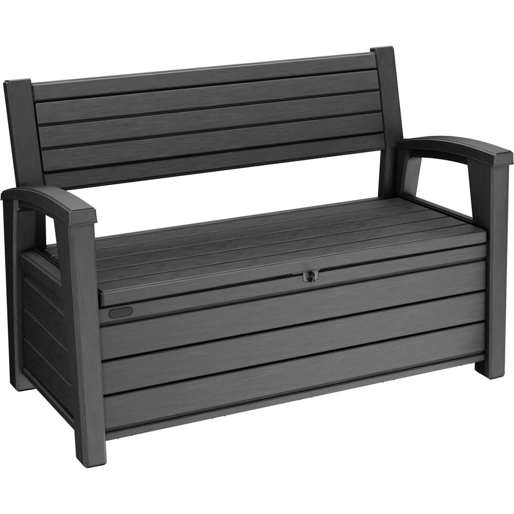 Изображение товара Скамья-сундук графитовая KETER Otter Bench 259122