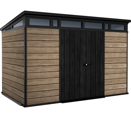 Изображение товара Хозяйственный блок KETER типа Pent 11×7 Shed HOR ASHWOOD 259823