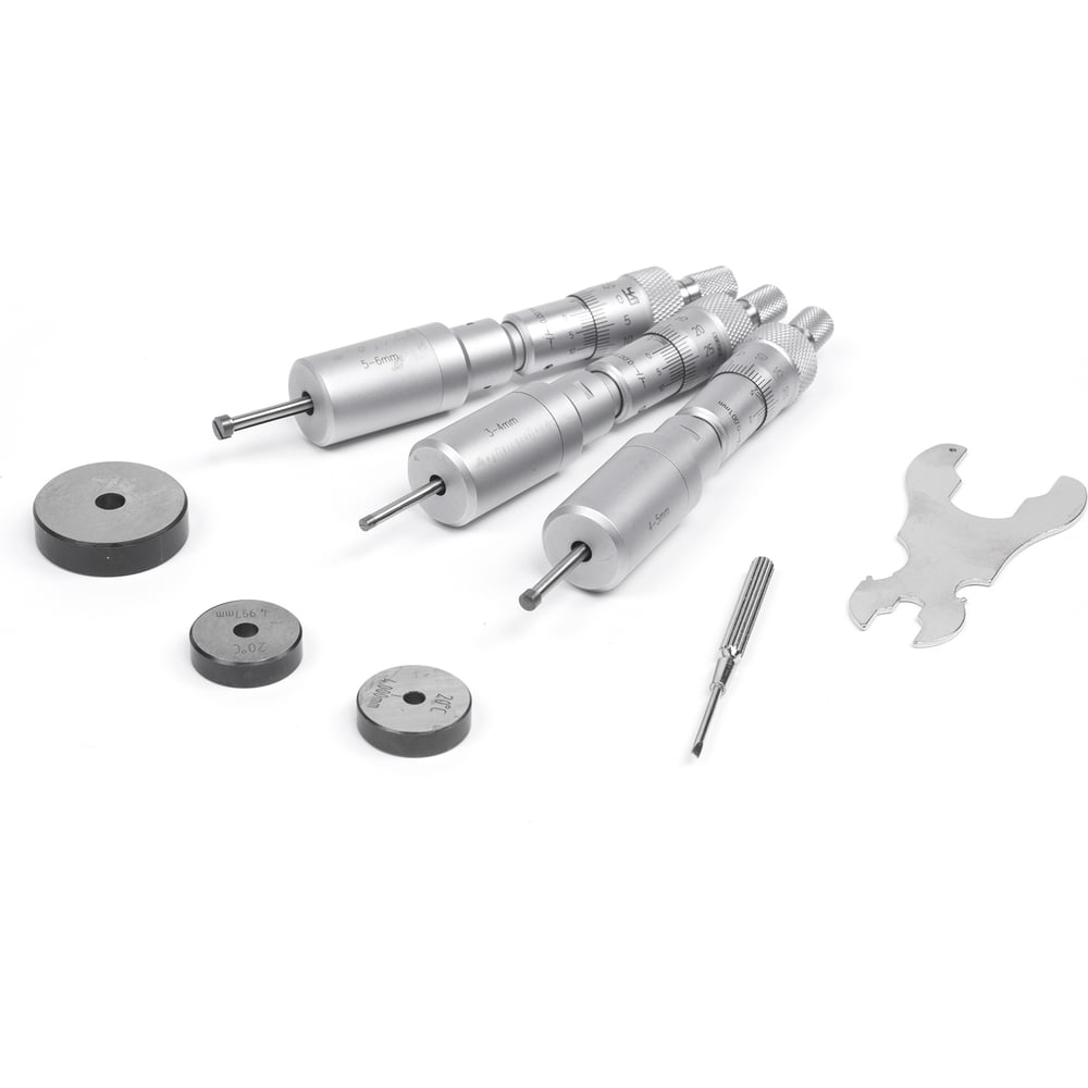 Изображение товара Набор SHAN 93602-24 50-100 мм 0,005 мм три точки повока