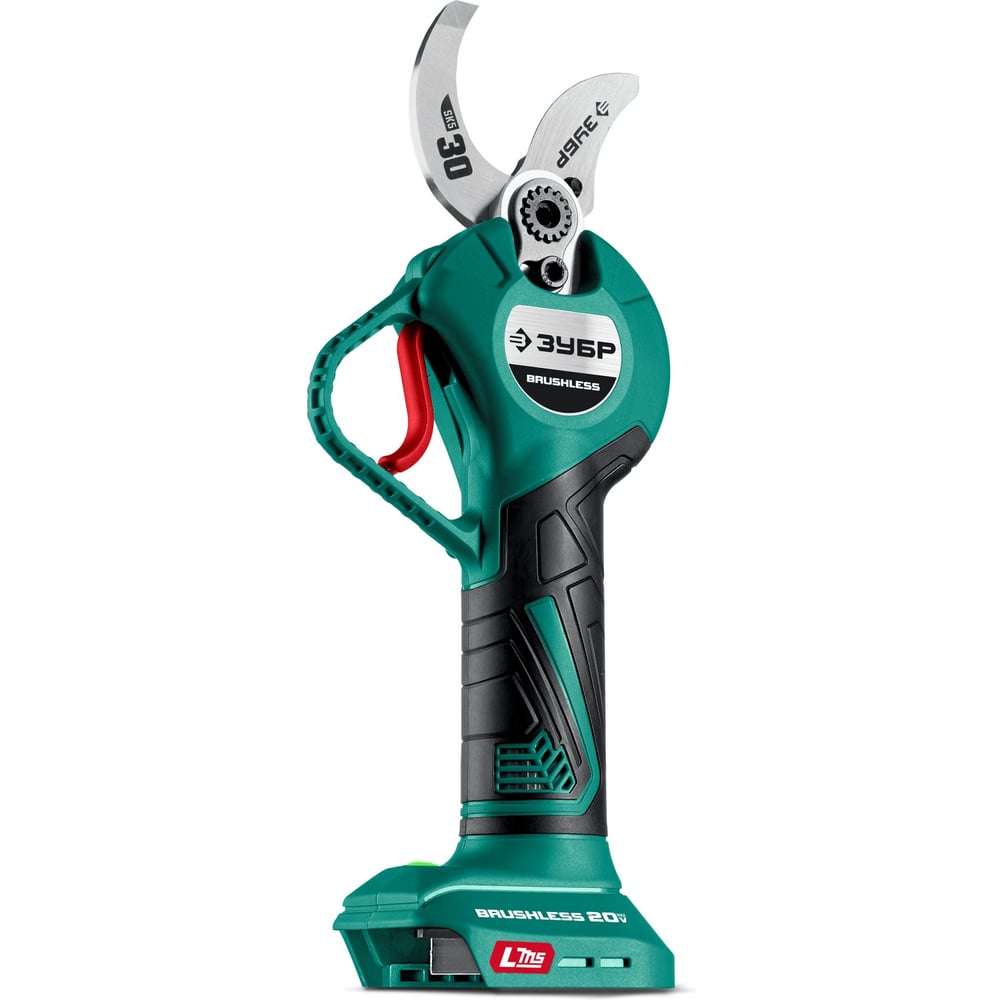 Изображение товара Секатор аккумуляторный без АКБ ЗУБР СКБ-2030 20 В, макс. рез 30 мм, система LMS