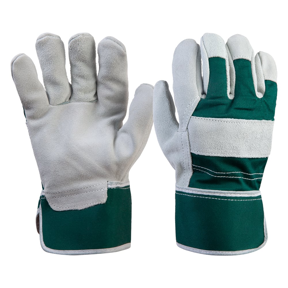 Изображение товара Перчатки комбинированные кожаные краги из спилка А, размер 10/XL Jeta Safety JRG-8011