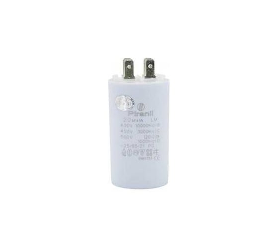 Изображение товара Конденсатор Amperin CBB60 20мкФ 450V (4 клеммы, крепление болтом) 304006 083813