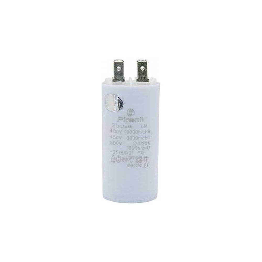 Конденсатор Amperin CBB60 25мкФ 450V (4 клеммы, крепление болтом) 304007 083814