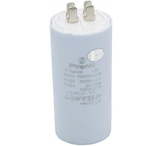 Изображение товара Конденсатор CBB60 60мкФ 450V (4 клеммы, крепление болтом) 304013 Amperin 083820