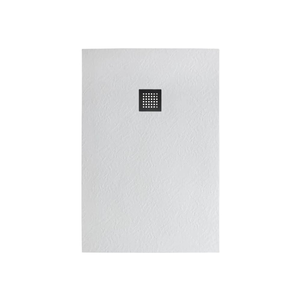 Изображение товара Душевой поддон из искусственного мрамора в комплекте с сифоном BelBagno UNO TRAY-MR-UNO-AH-120/90-35-W-NO