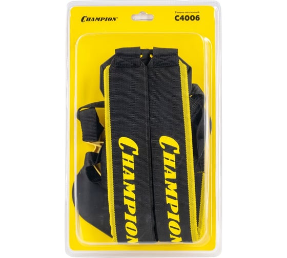 Изображение товара Ремень двойной быстросъемный Champion для триммеров с защитой бедра C4006