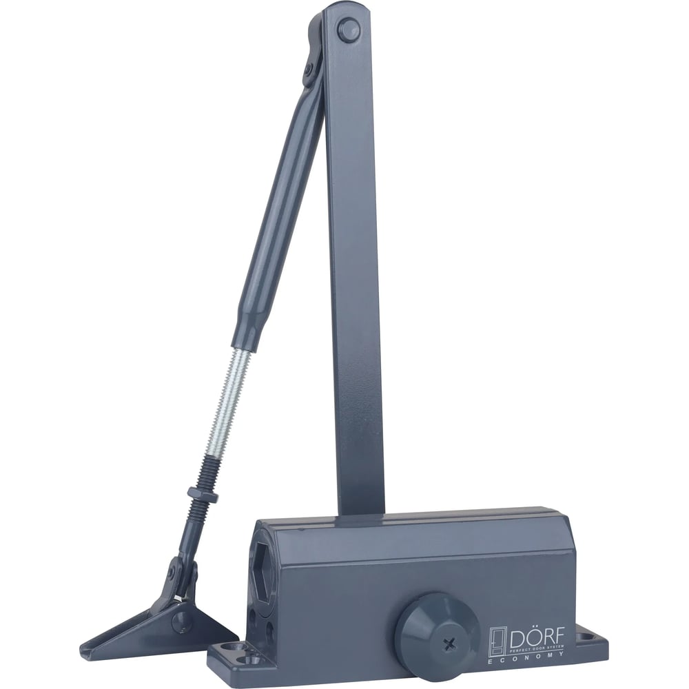 Изображение товара Дверной доводчик DORF L-8222 Гидравлический антрацит до 45 кг
