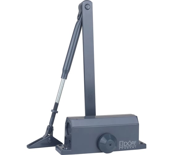 Изображение товара Дверной доводчик DORF L-8222 45 кг, антрацит, (1к-1шт) L8222_7016