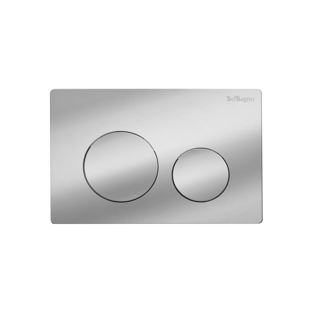 Изображение товара Кнопка смыва BelBagno хром BB-03C-CRM для инсталляций унитаза