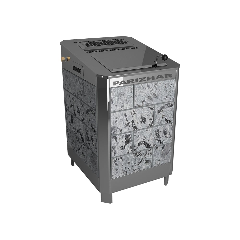 Изображение товара Электрокамена с генератором перегретого пара VVD ЭП ГПП ПАРиЖАР 6,25кВт/220-380 серпентенит премиум 7016