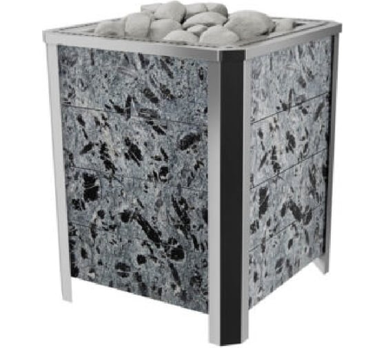 Изображение товара Электрокаменка VVD ЭНУ-Премьера М 18 кВт серпентинит Премиум, два места 2100