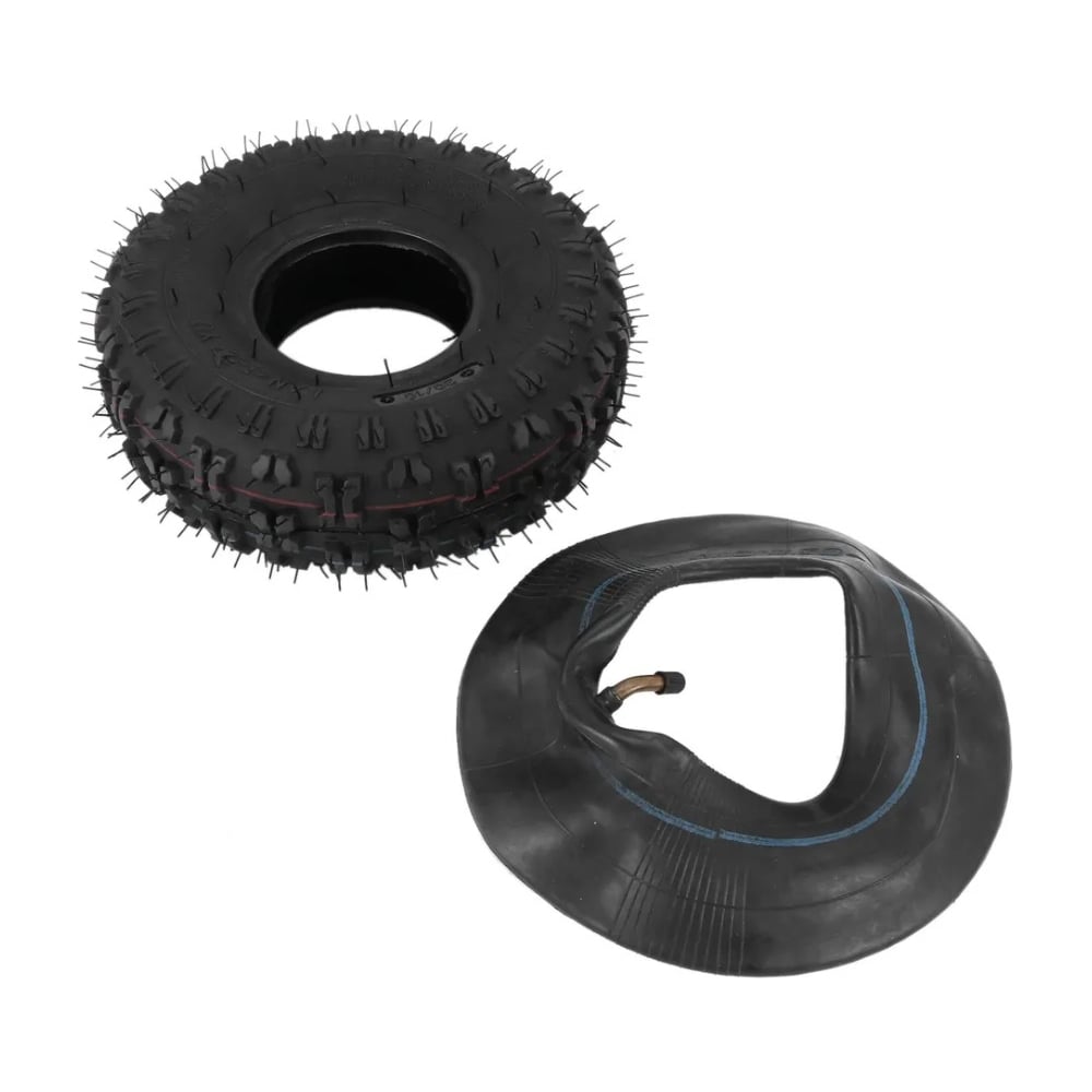 Изображение товара Покрышка колеса с камерой Amperin для cадовых мотокосилок 4.10-4 410-4 4.10 3.50-4 097235